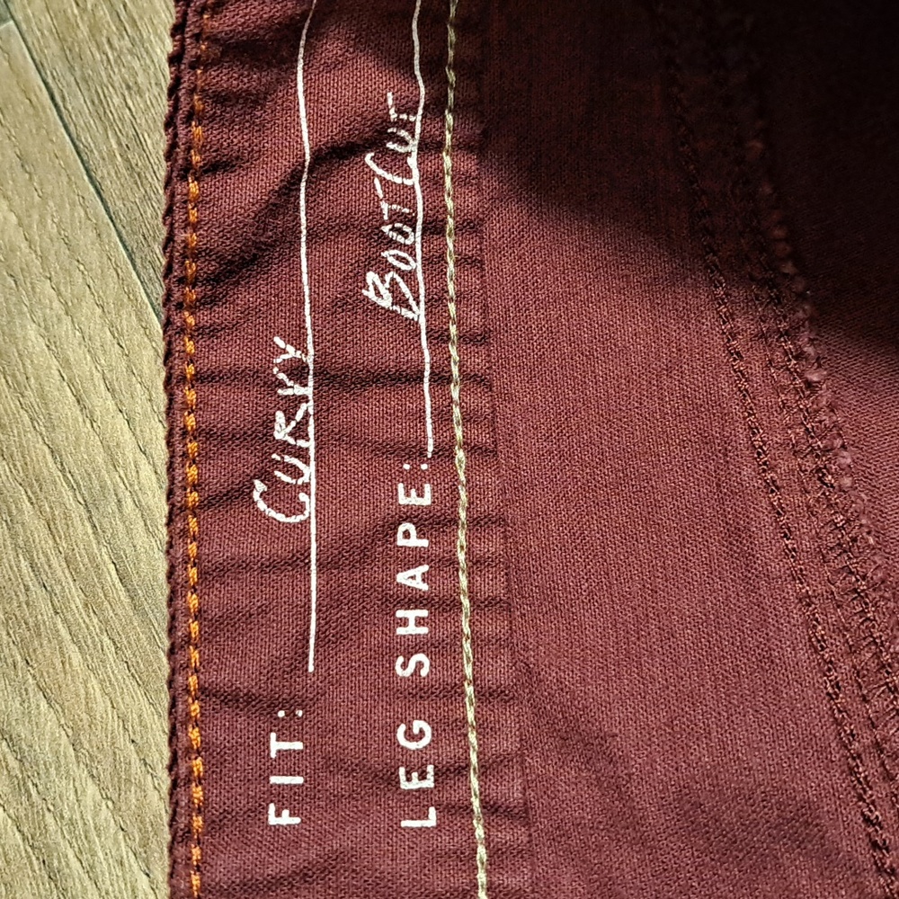 Eddie Bauer Curvy Bootcut corduroy women's pants size P16. - Picture 4 of 10